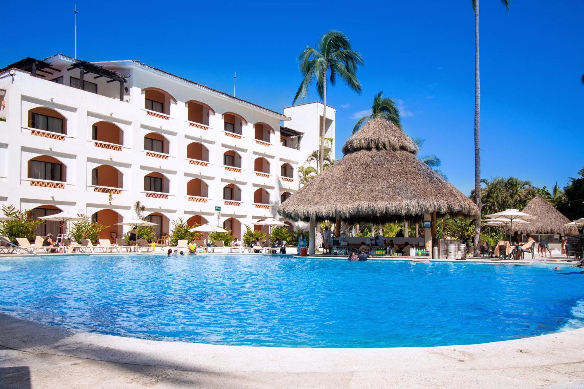 Plaza Pelicanos Club Beach Resort All Inclusive Puerto Vallarta Bagian luar foto
