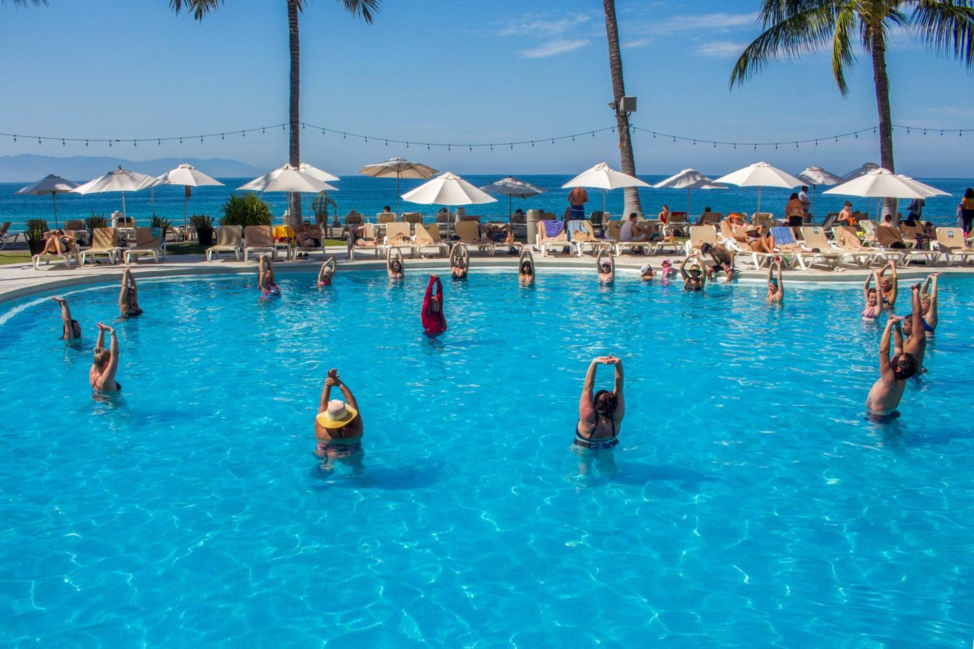 Plaza Pelicanos Club Beach Resort All Inclusive Puerto Vallarta Bagian luar foto